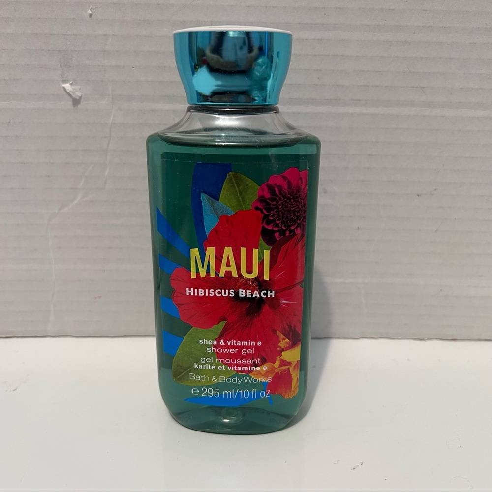 Bath and Body Works Maui Hibiscus Beach Shower Gel Wash 10 oz